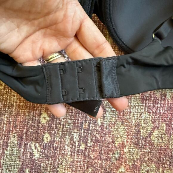 Natori 34D Elegant Black Lace Strap Bra - Picture 4 of 7